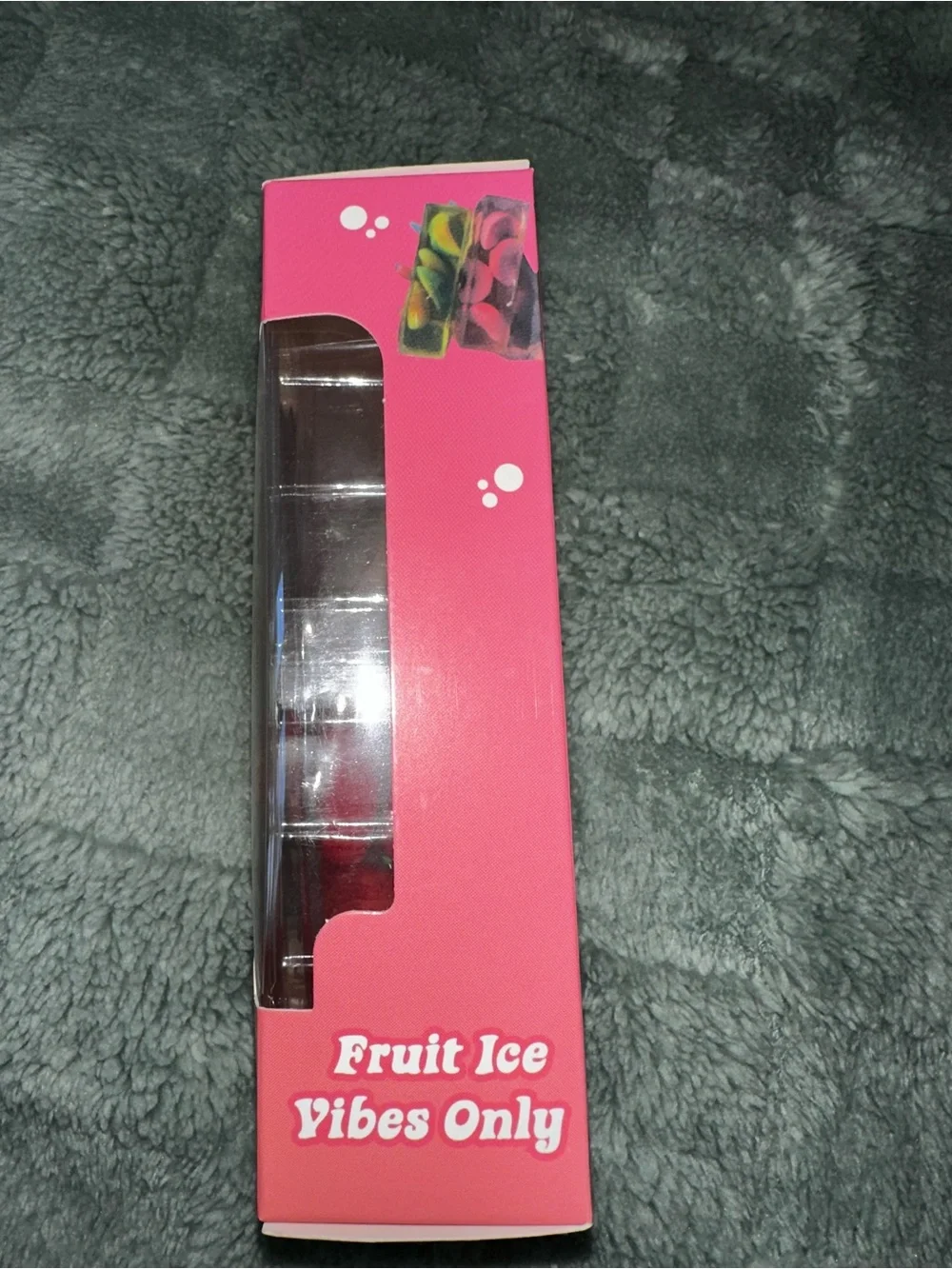 Coconut oil Squishy Fruit Ice Bar - Red